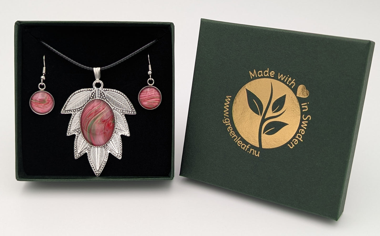 Crimson Leaf - Jewelry Set