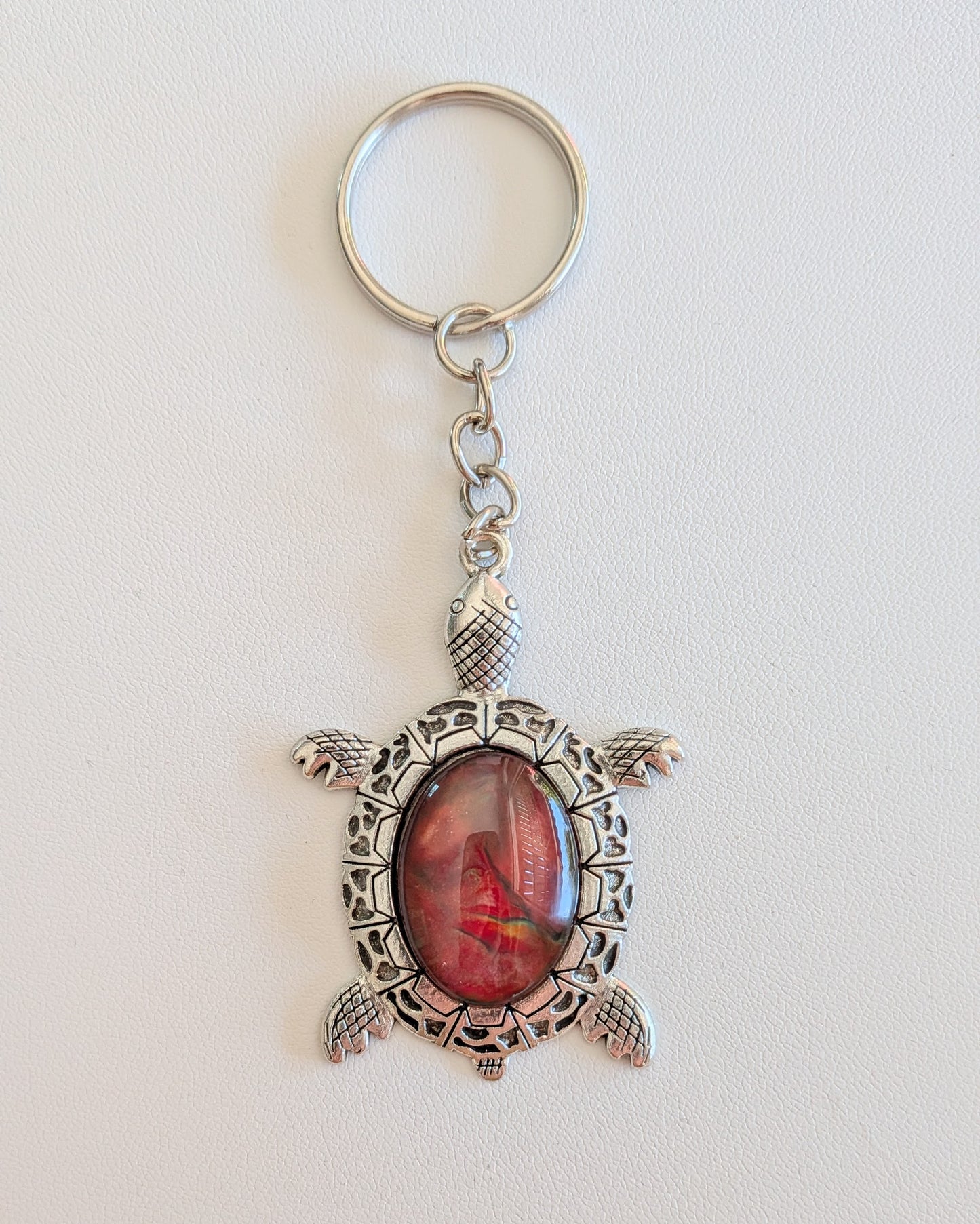 Coral Current - Keychain