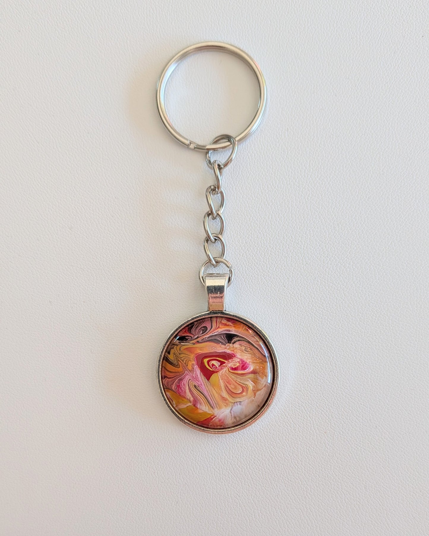 Sunrise Swirl - Keychain