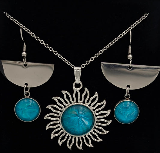 Azure Solstice - Jewelry Set