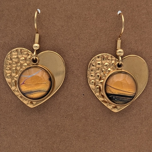 Golden Horizon - Earrings