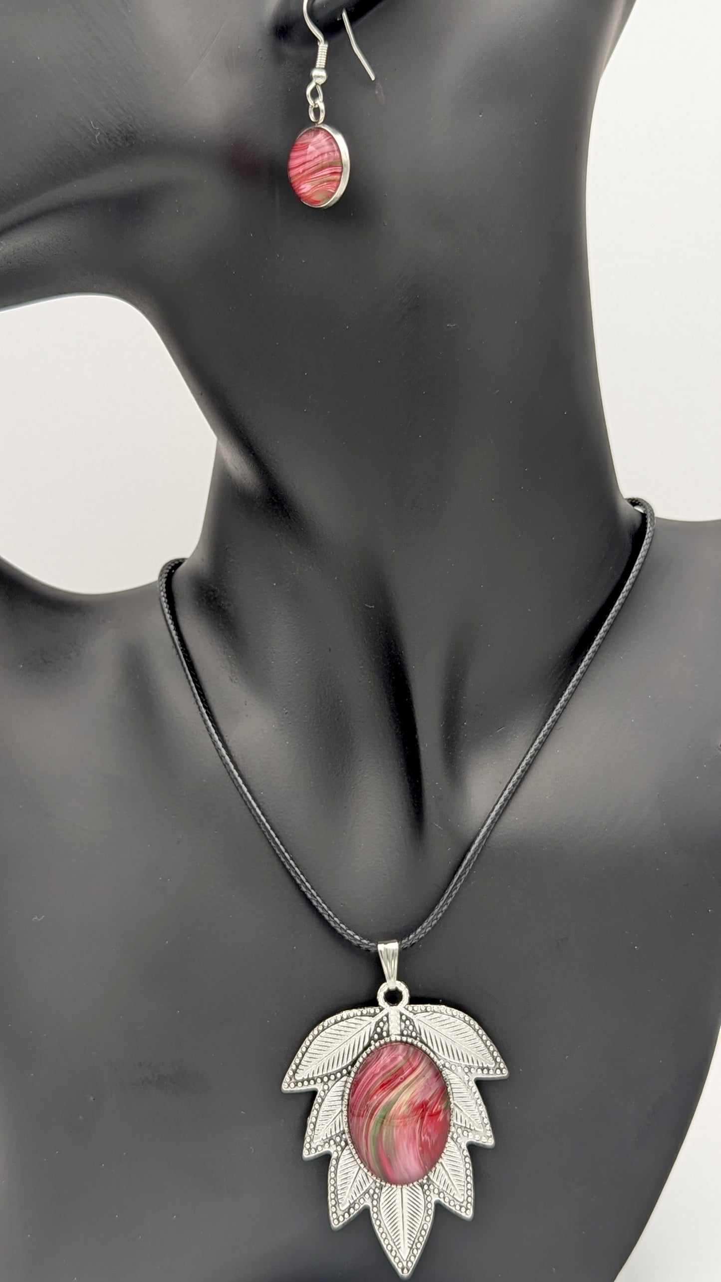 Crimson Leaf - Jewelry Set