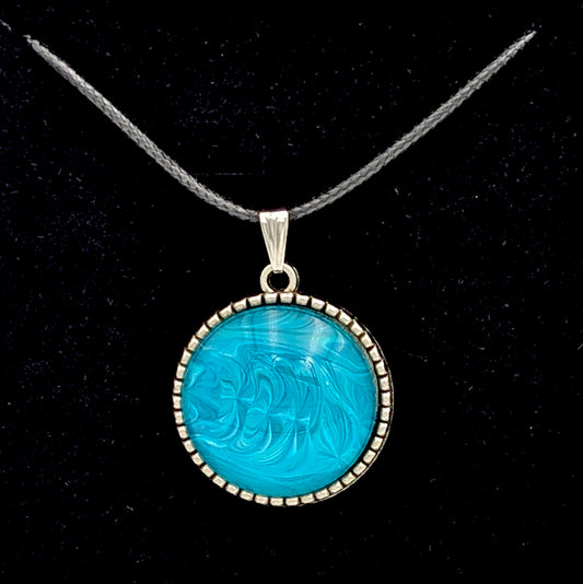 Azure Stillness - Necklace