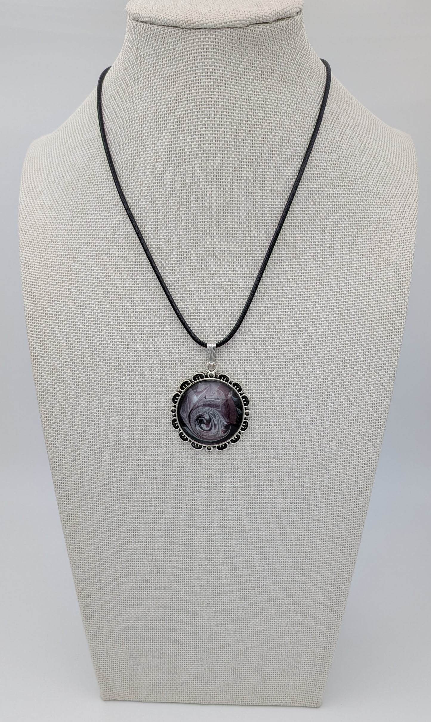 Velvet Spiral - Necklace