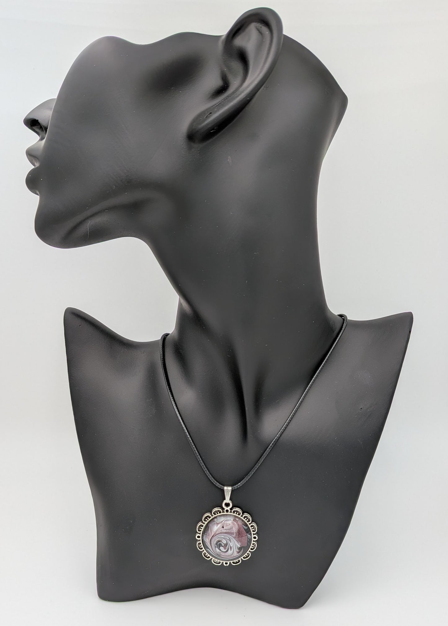 Velvet Spiral - Necklace