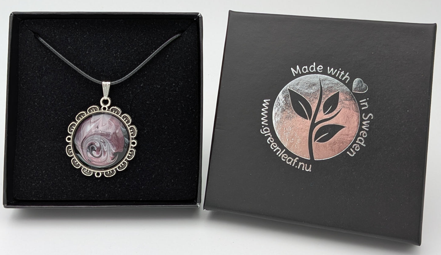 Velvet Spiral - Necklace