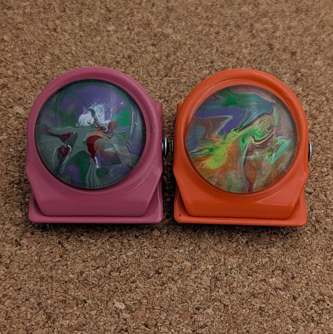 Celestial Drift – Clip Magnet