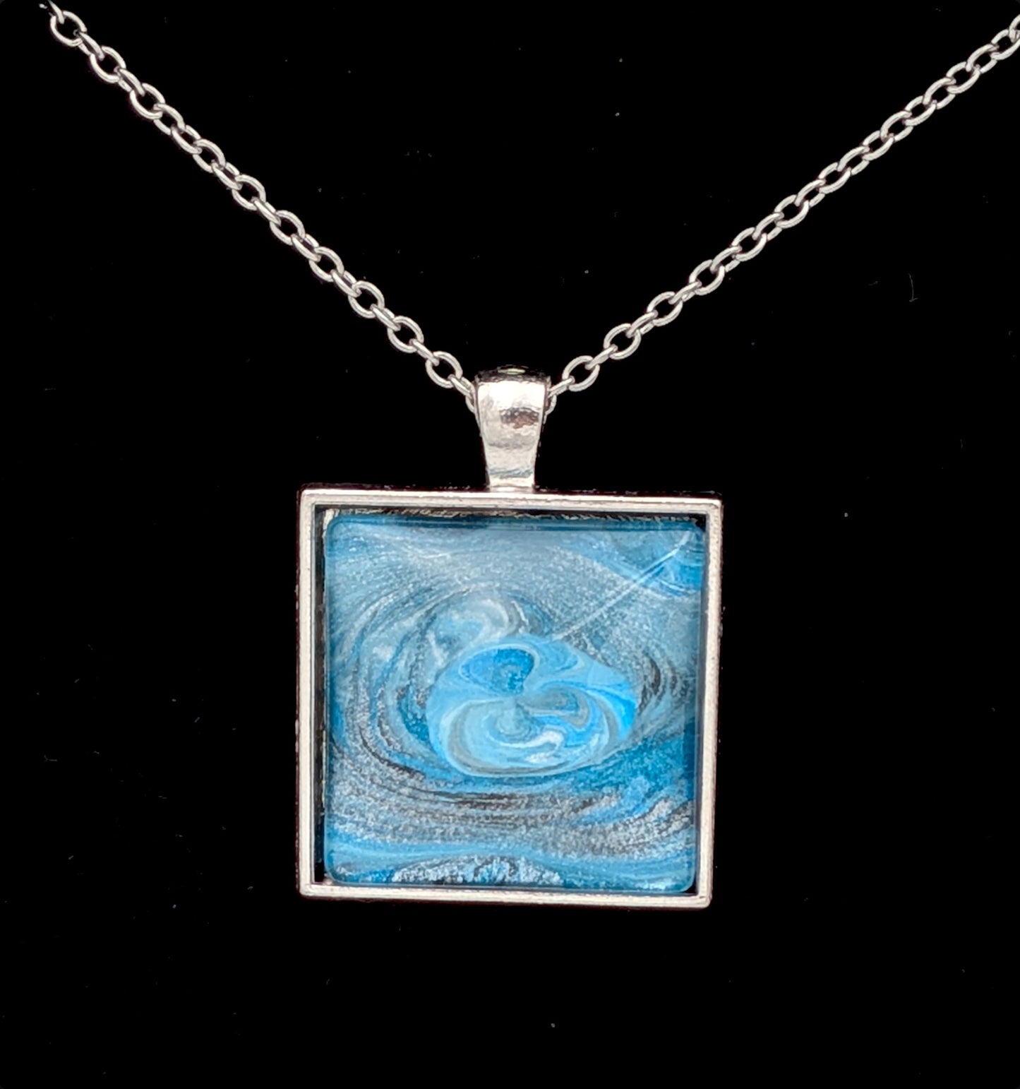 Blue Vortex - Necklace