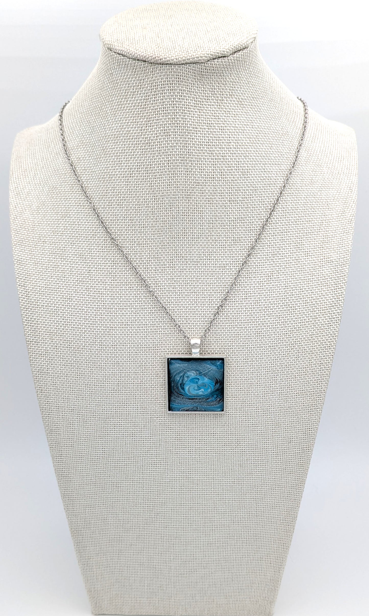 Blue Vortex - Necklace