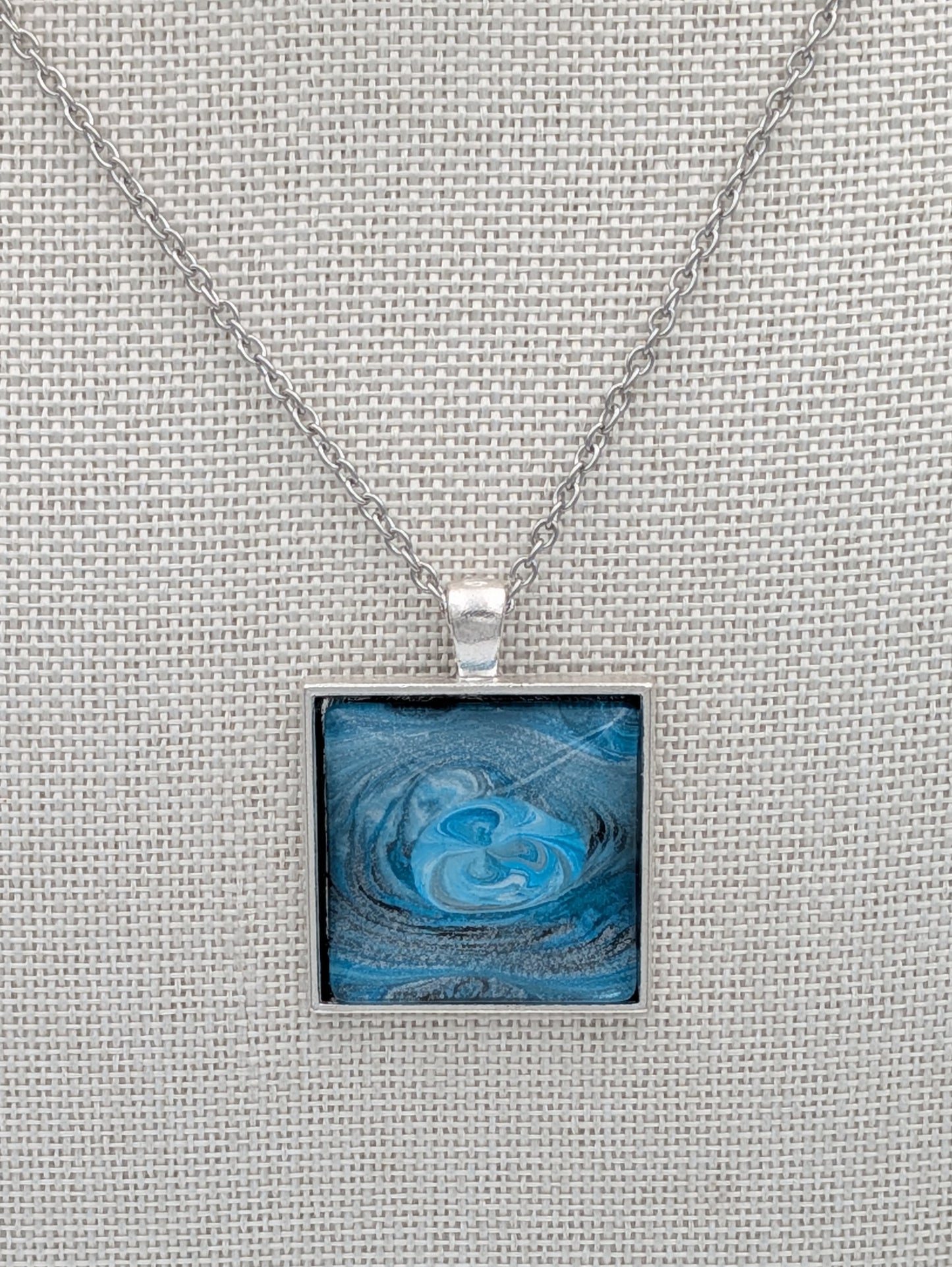 Blue Vortex - Necklace