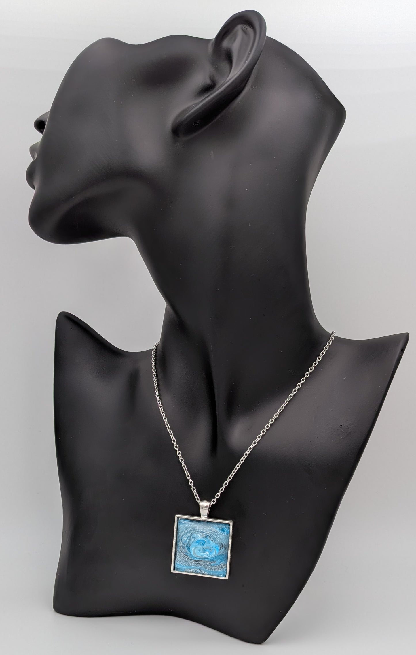 Blue Vortex - Necklace