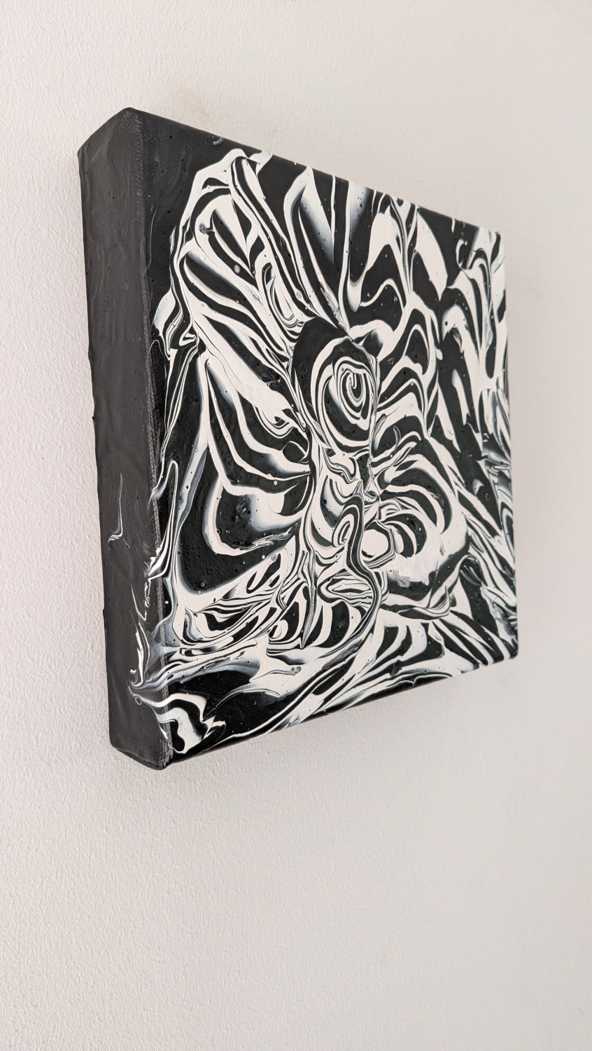 Zebra's Favorite Color | Original Acrylic Painting