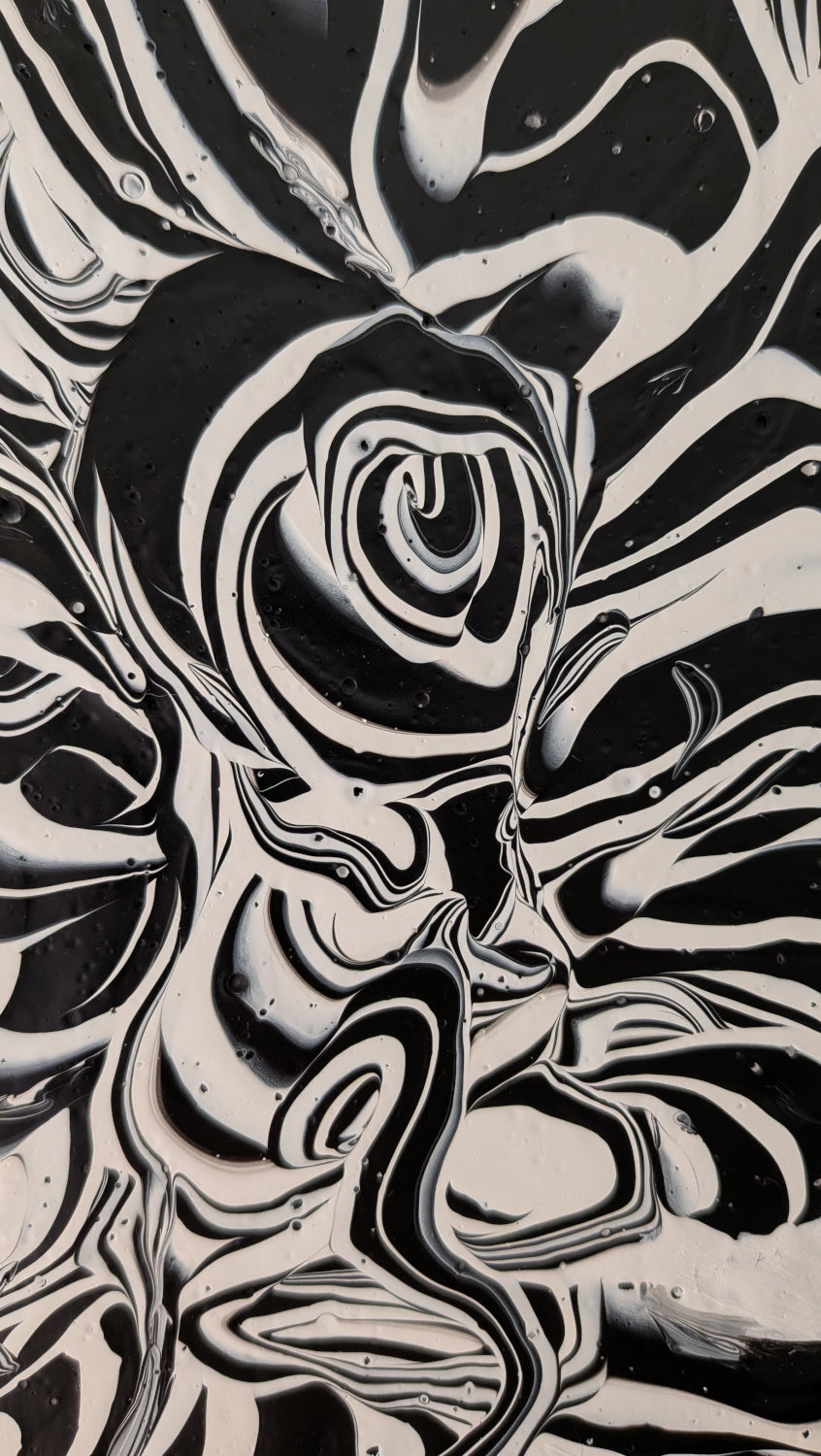 Zebra's Favorite Color | Original Acrylic Painting