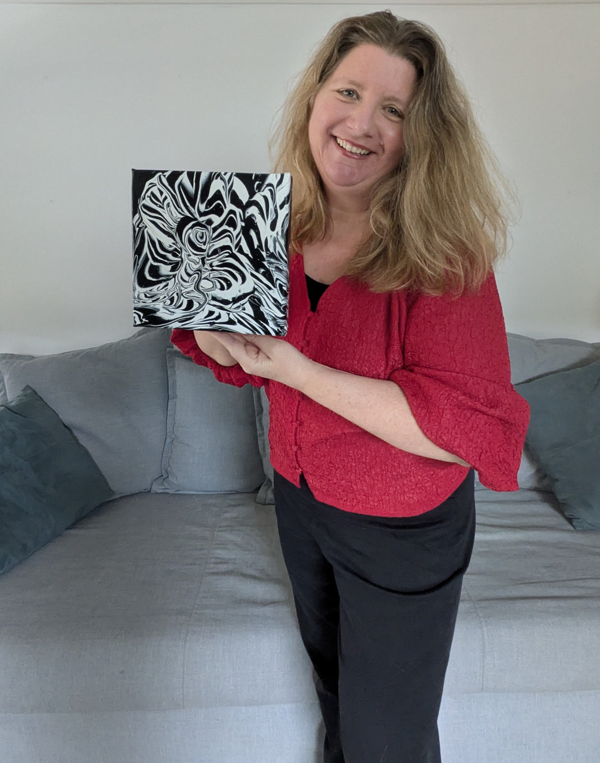 Zebra's Favorite Color | Original Acrylic Painting