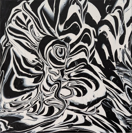 Zebra's Favorite Color | Original Acrylic Painting