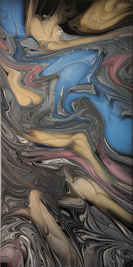Swish of Fish | Original Acrylic Painting