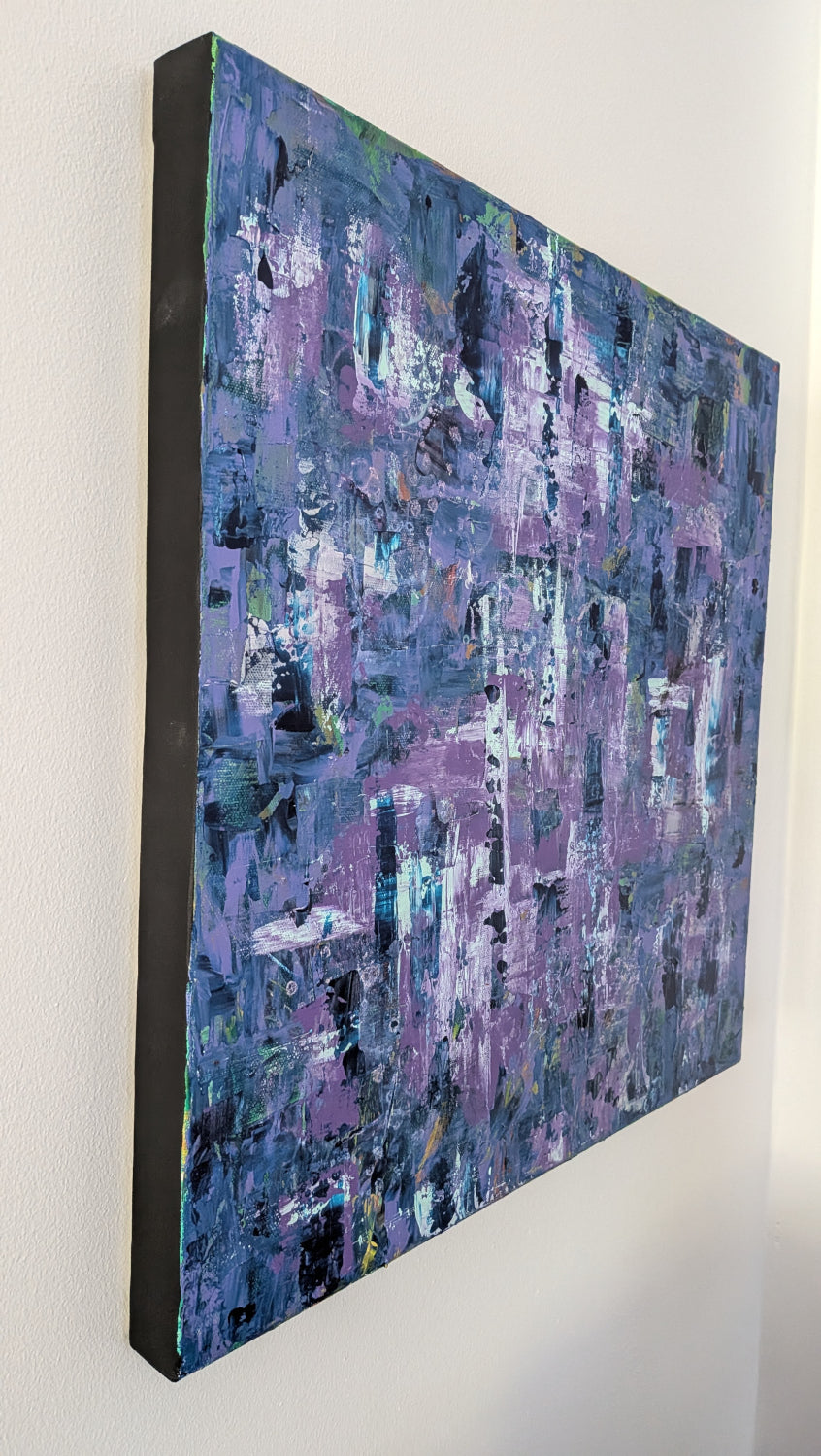 Blueberry Magic | Original Acrylic Painting