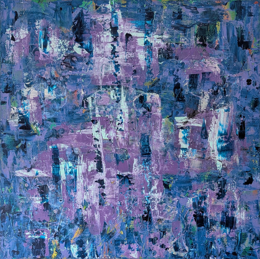 Blueberry Magic | Original Acrylic Painting