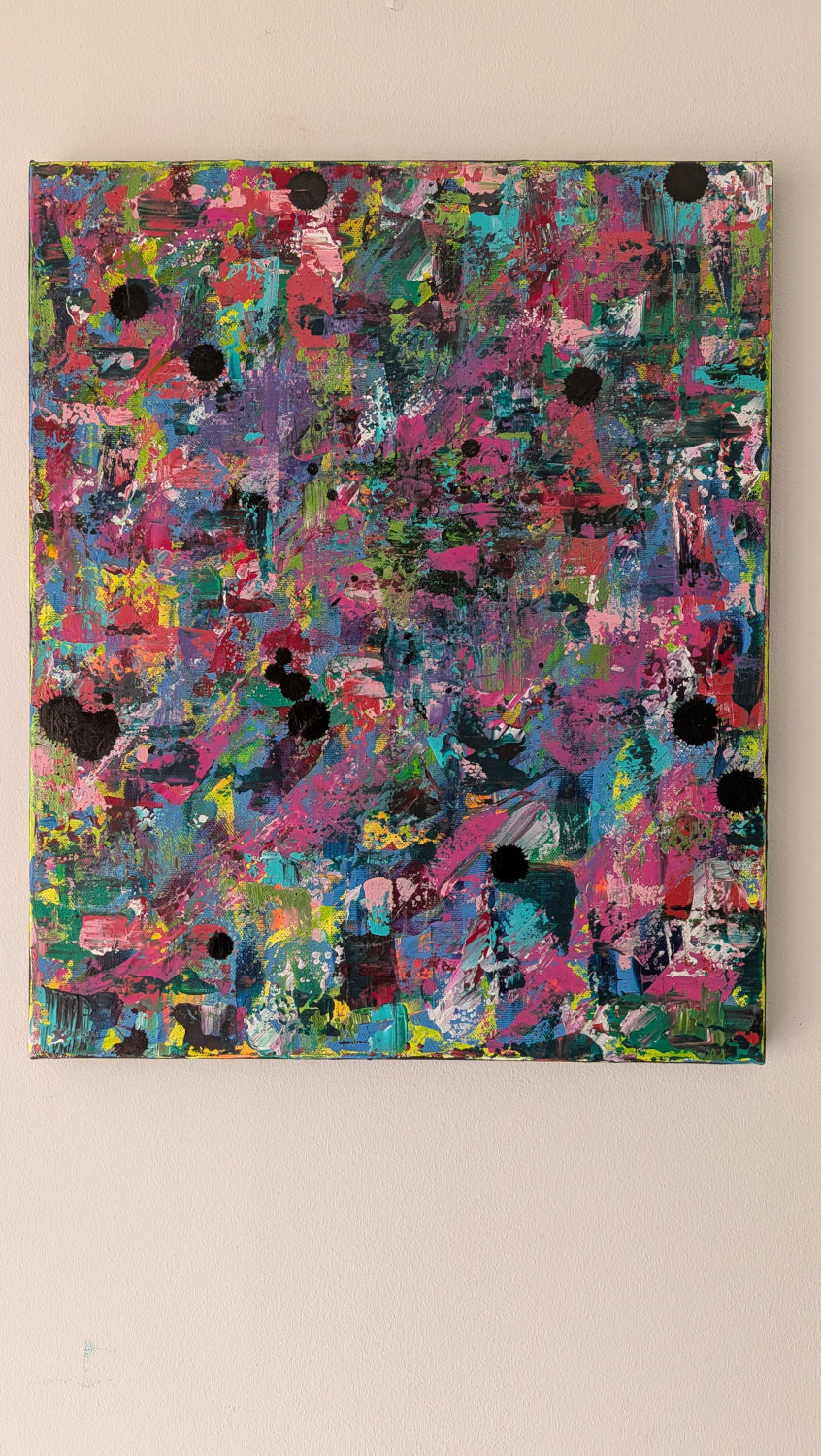 Urban Wall | Original Acrylic Painting