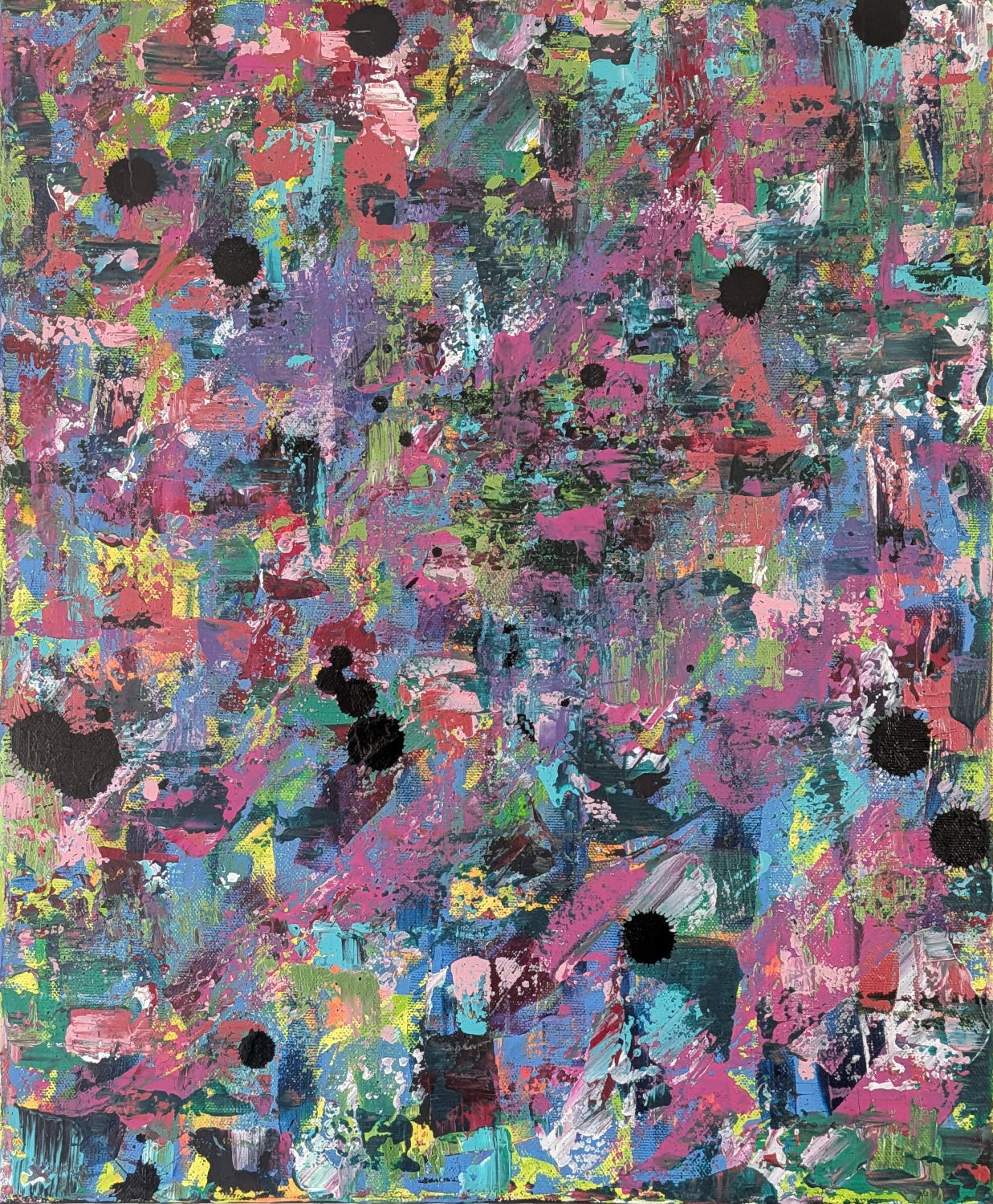 Urban Wall | Original Acrylic Painting