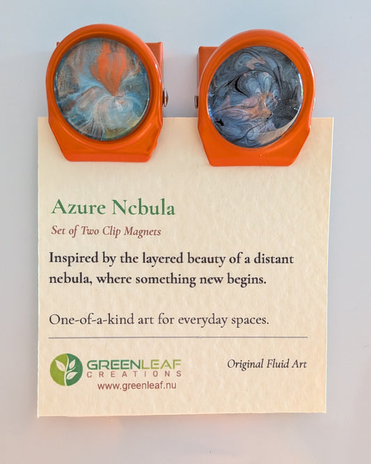 Azure Nebula - Clip Magnet