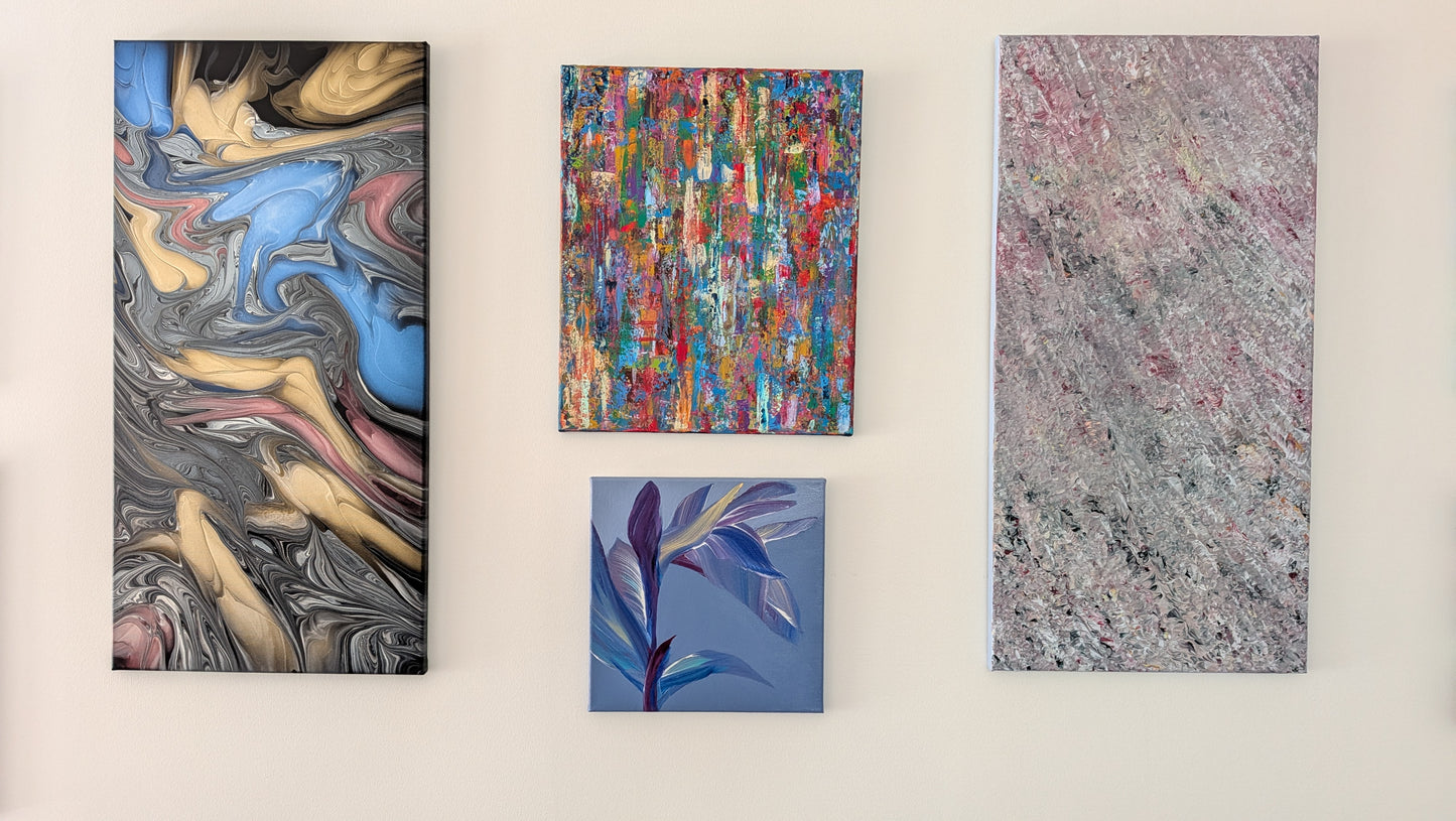 Flower of Ideas | Original Acrylic Painting
