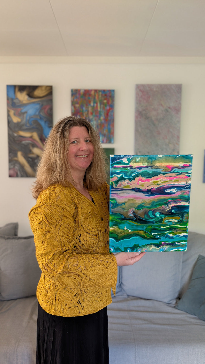 Fog Wave | Original Acrylic Painting