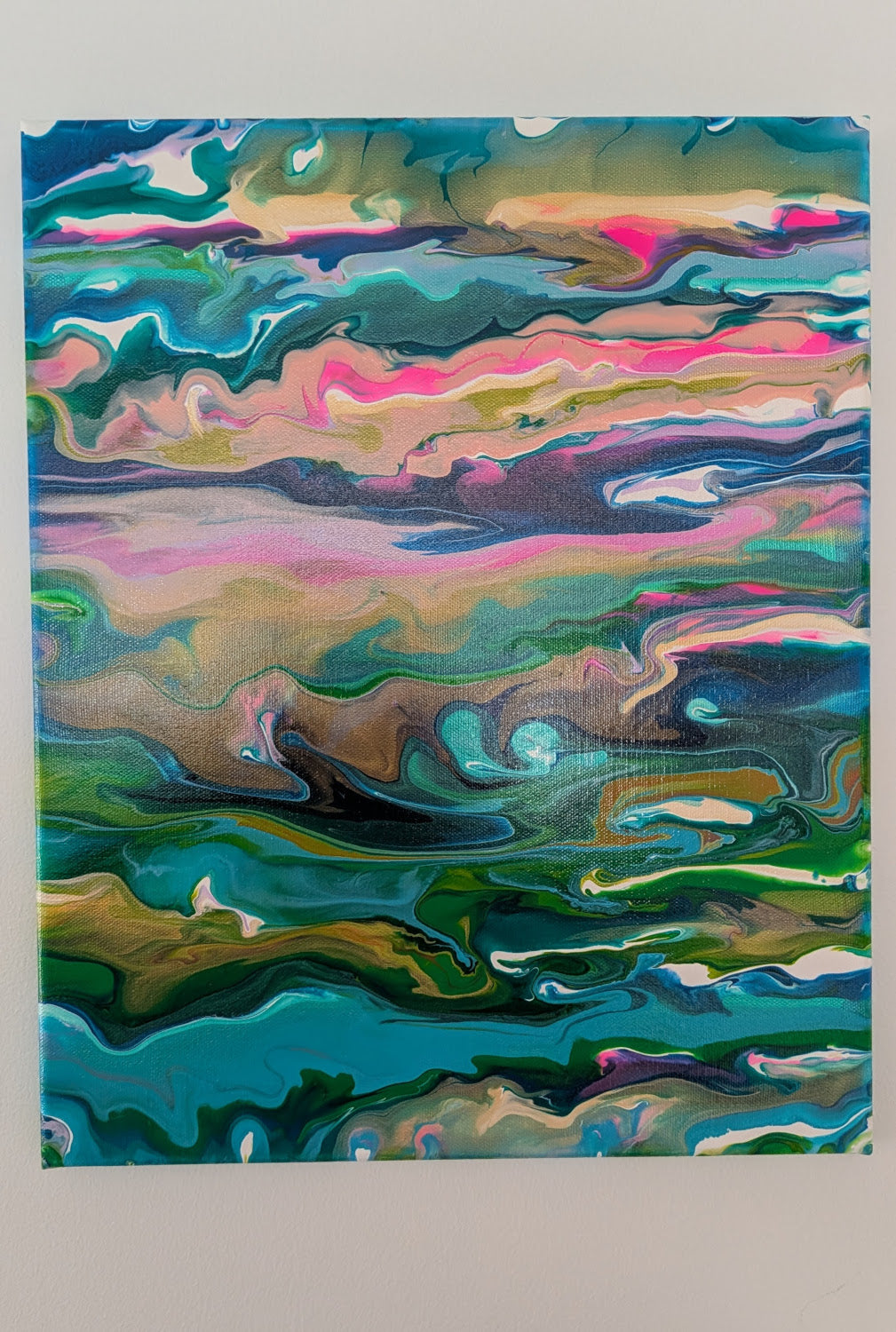 Fog Wave | Original Acrylic Painting