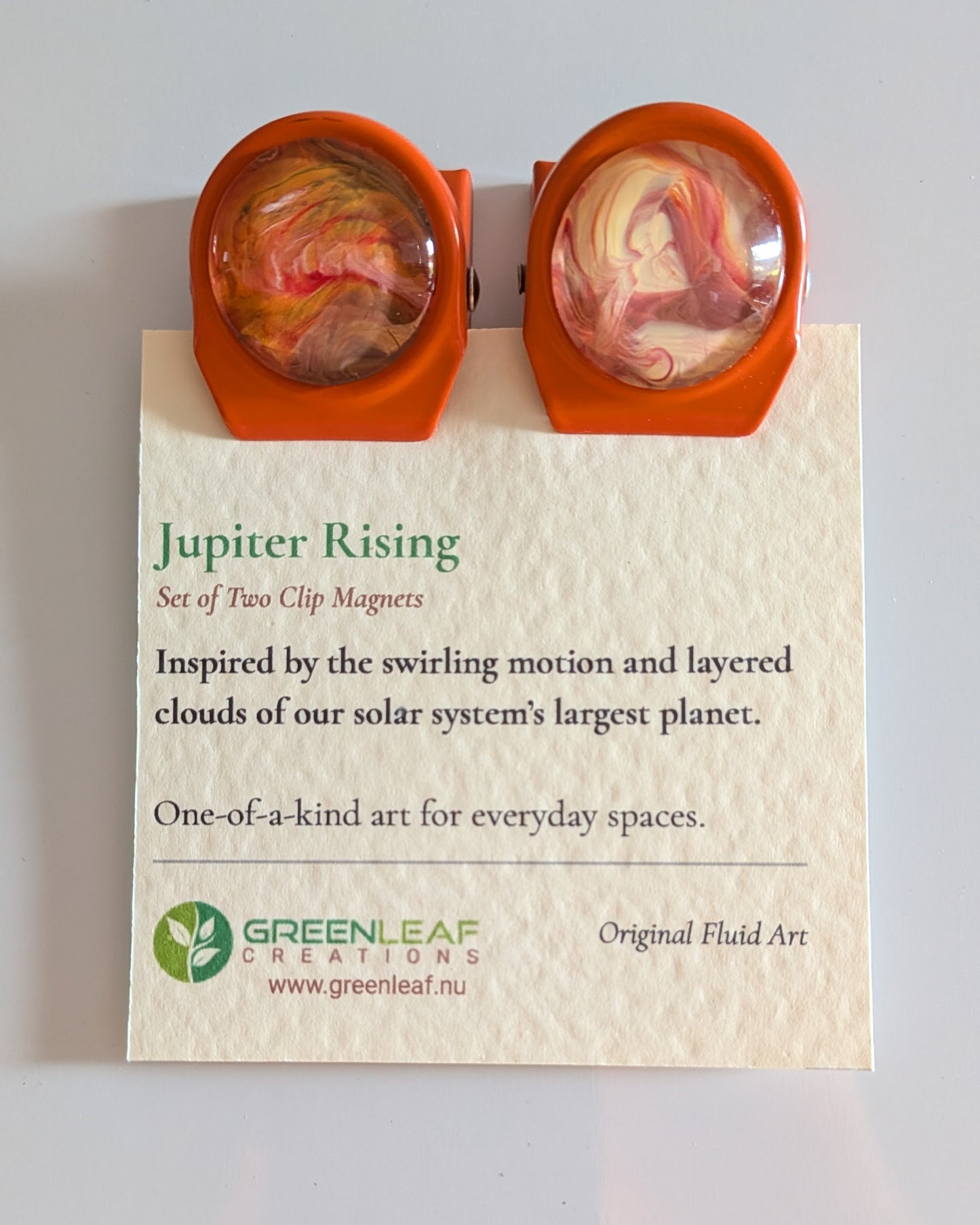 Jupiter Rising - Clip Magnet