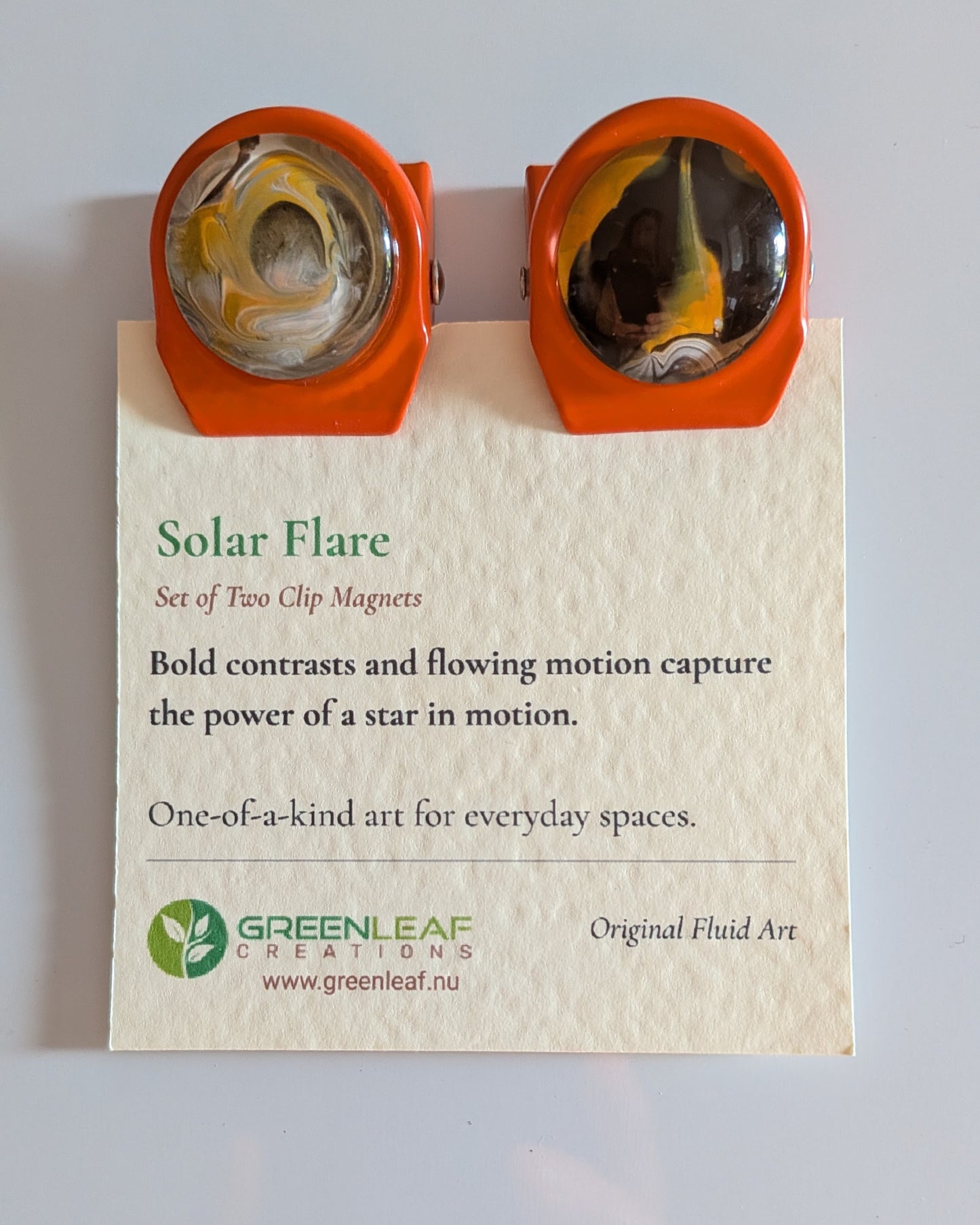 Solar Flare - Clip Magnet