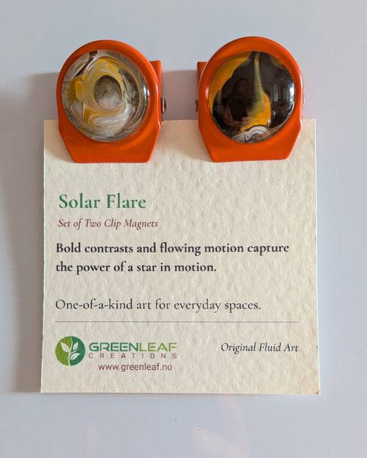 Solar Flare - Clip Magnet