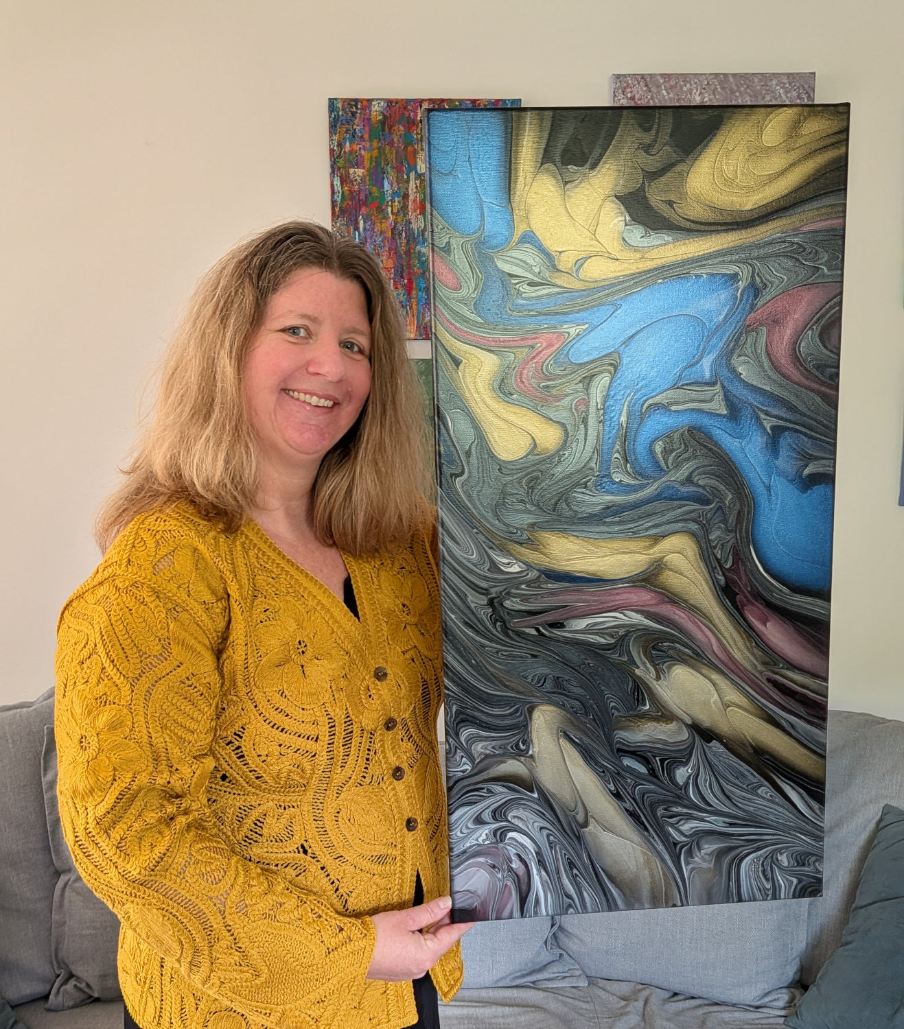 Swish of Fish | Original Acrylic Painting